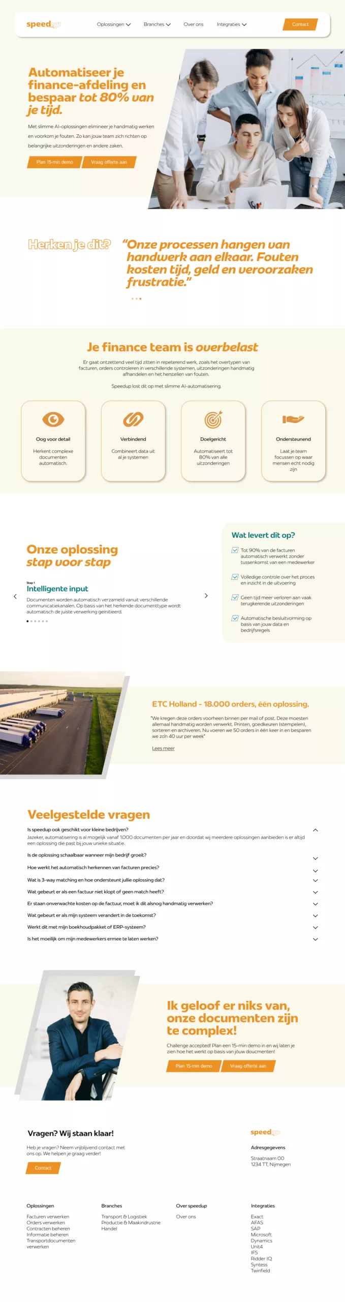 SpeedUp - Facturen verwerken